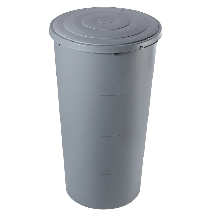 Regenton 200 liter – vergrendelbaar deksel bovenaanzicht