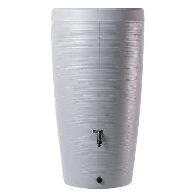 Regenton 240 Liter met Plantenbak Lichtgrijs – Inclusief Aansluitset