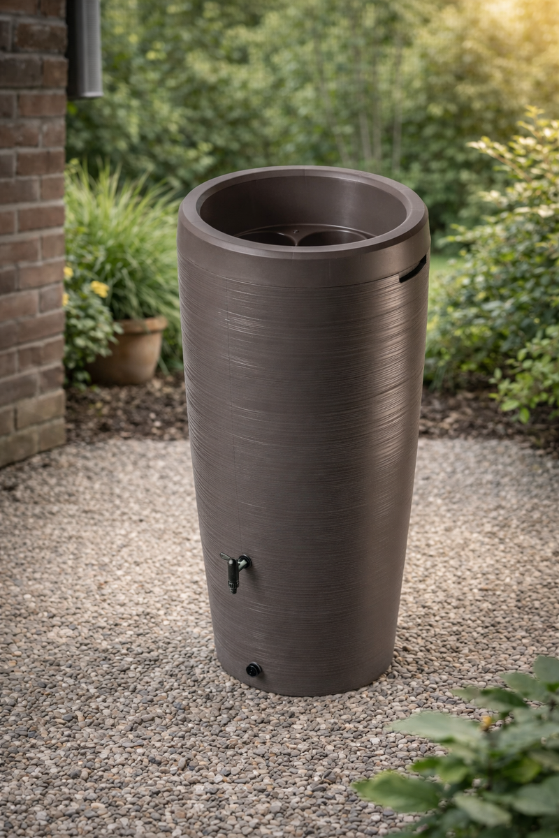 Regenton Set 240L met Plantenbak