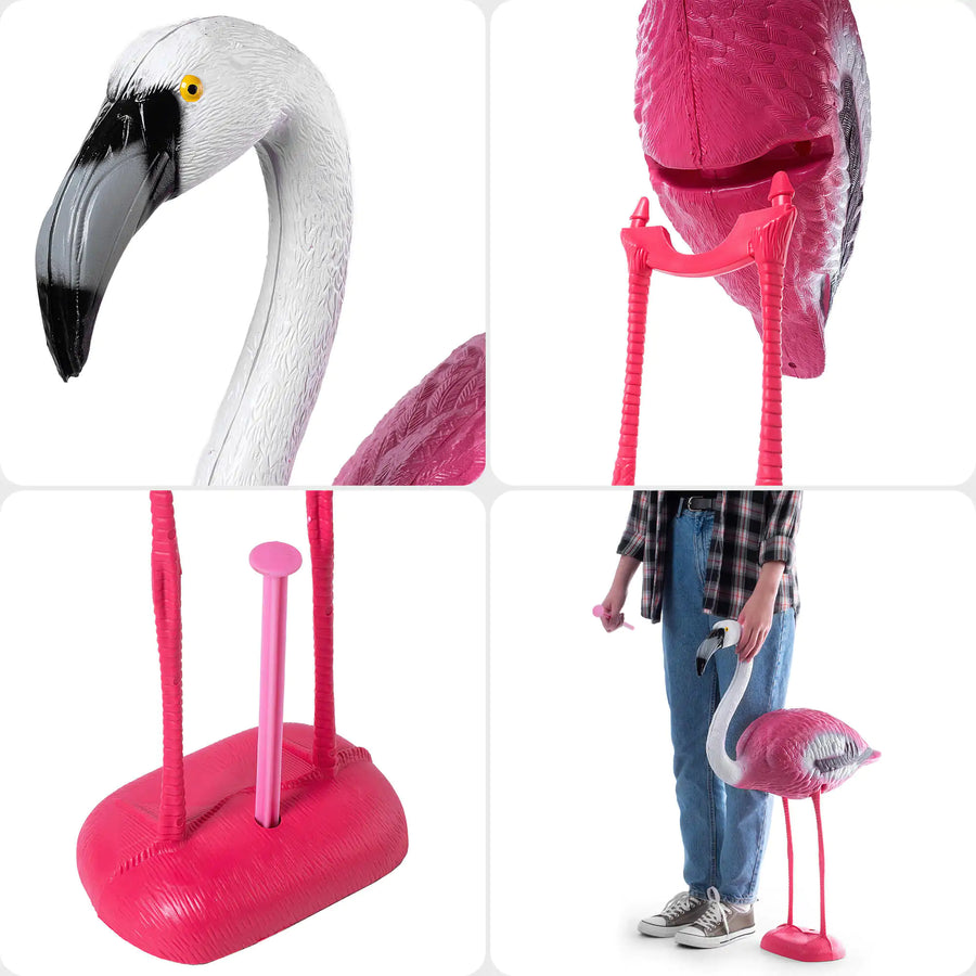Tuinbeeld Flamingo – Roze, 80 cm