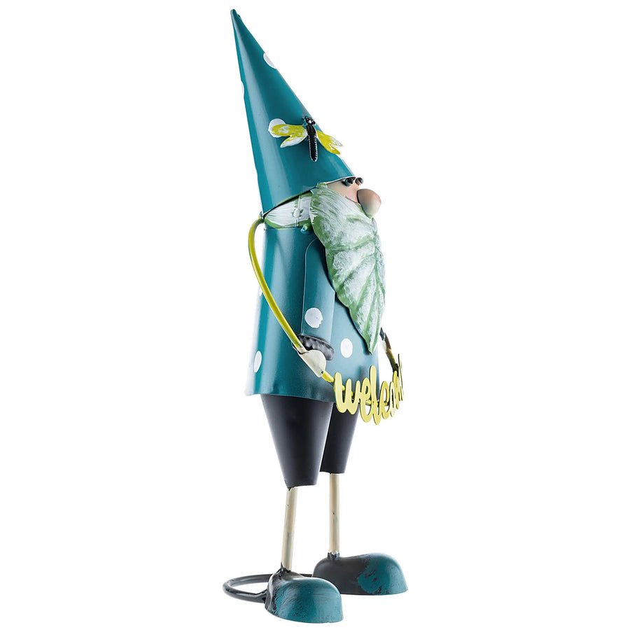 Stalen Tuinkabouter – Blauw of Rood