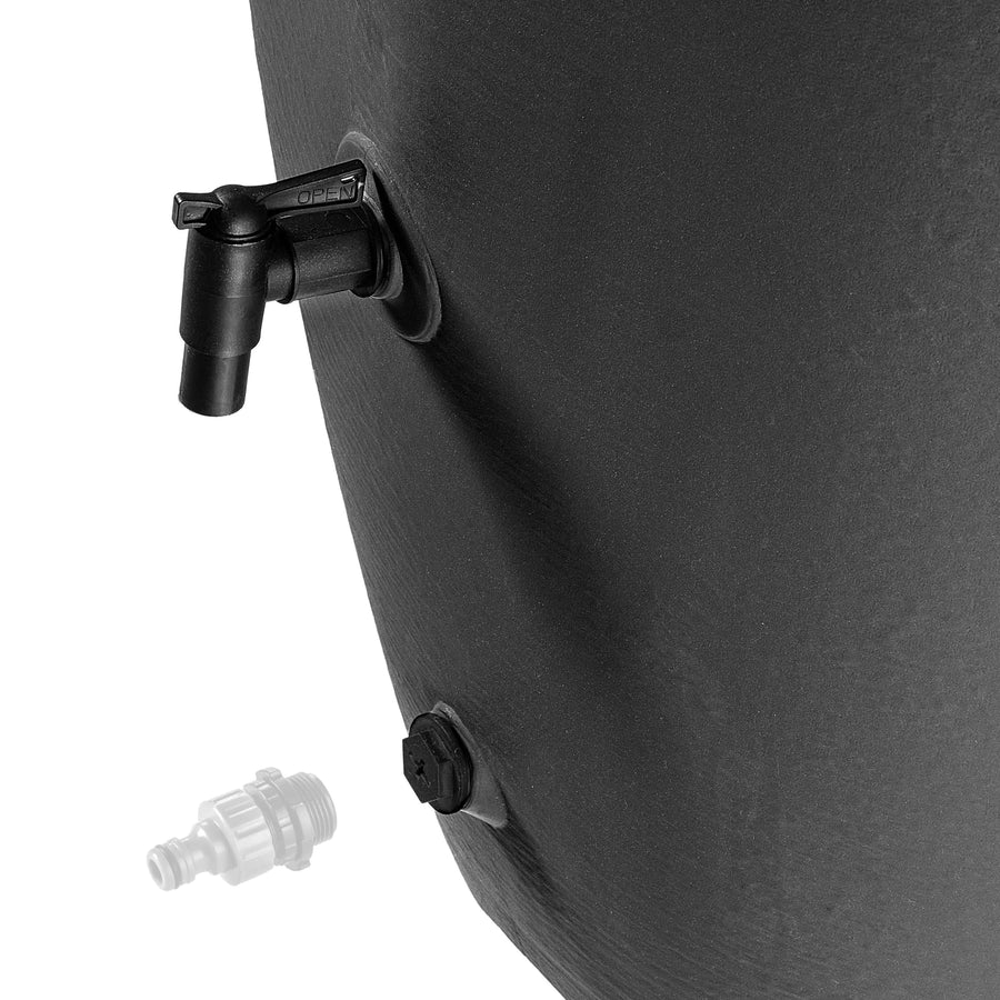 hdpe regenton set 210 liter tuin